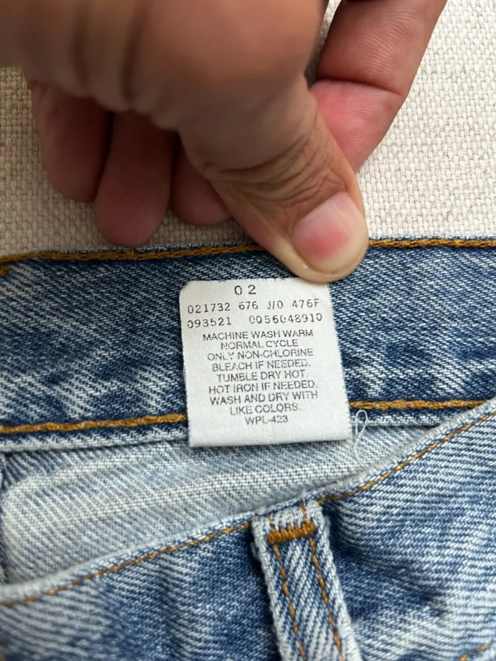 Levis this garment